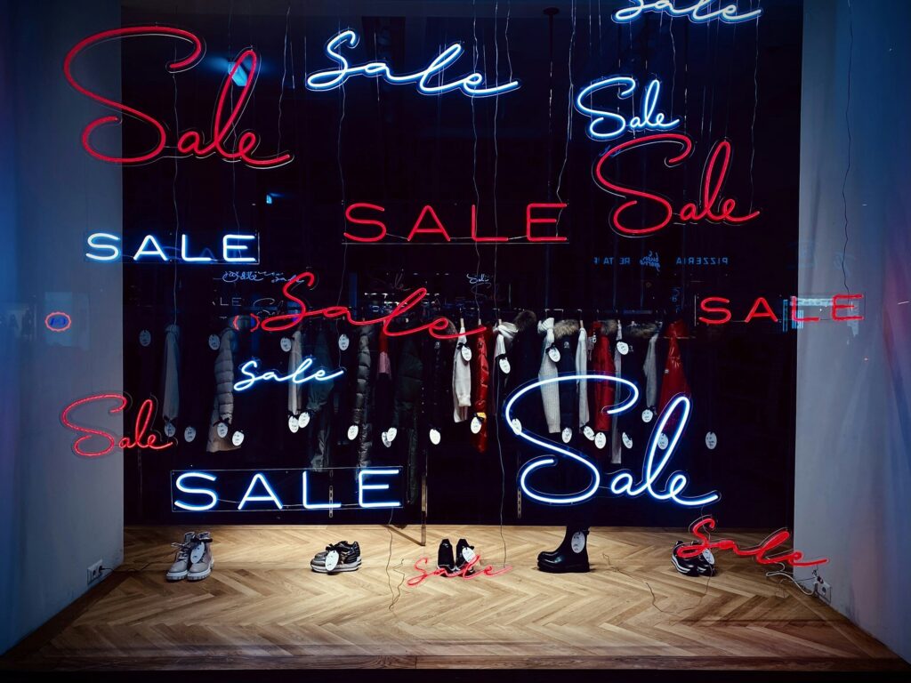 Sale on Shop Front